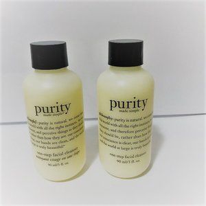 Two for One: Philosophy's Purity Made Simple One-Step Facial Cleanser DUO Set
